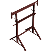 Crank-operated scaffolding jack K1200 | Width: 1.20 m | Height: 1.20 m - 1.95 m | painted brown